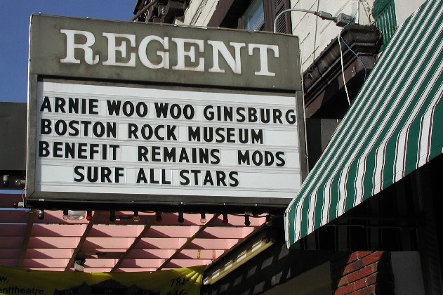 Regent Theatre ''Surf'' Show Marquee, 2003